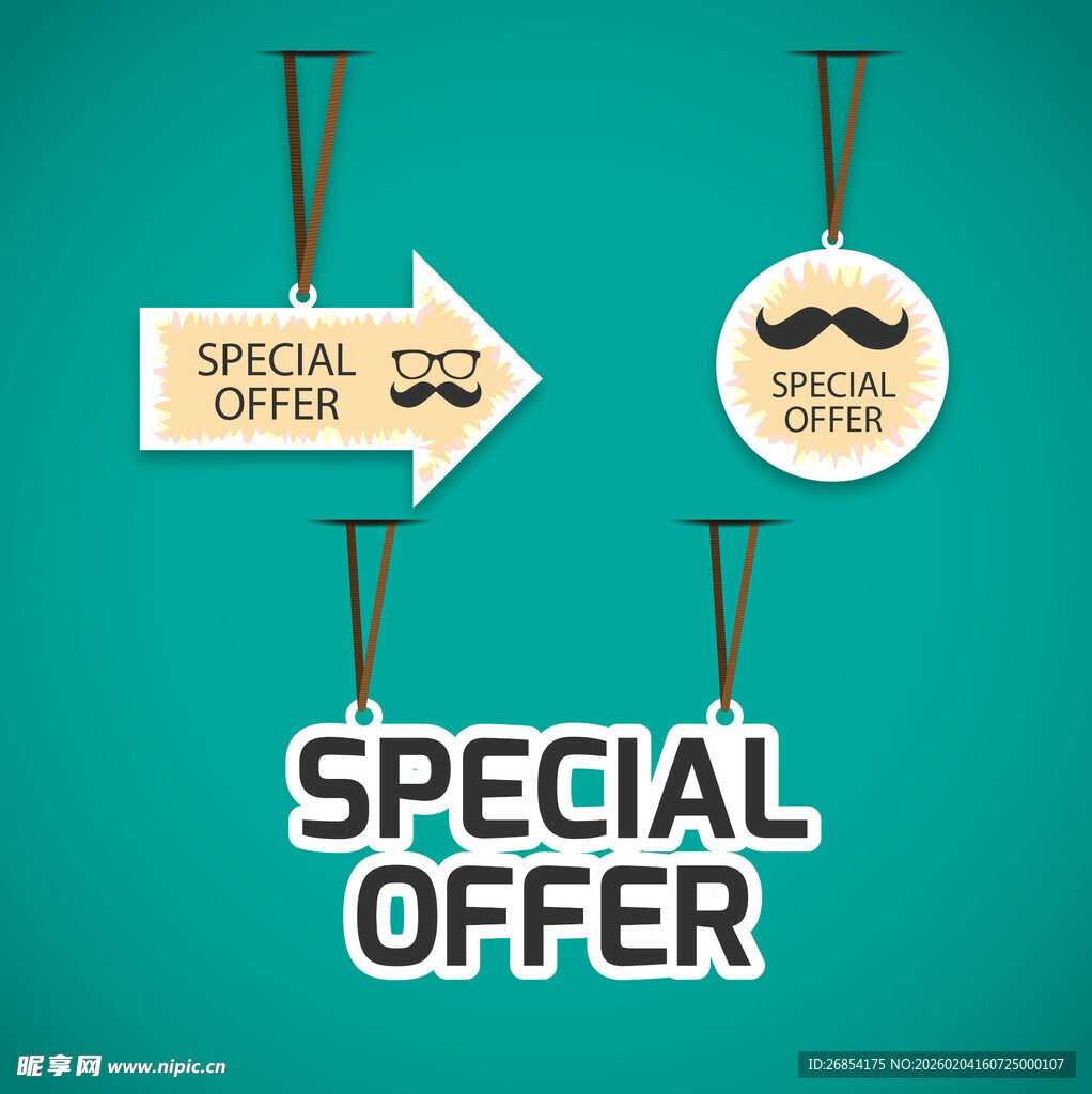 特别优惠促销标识