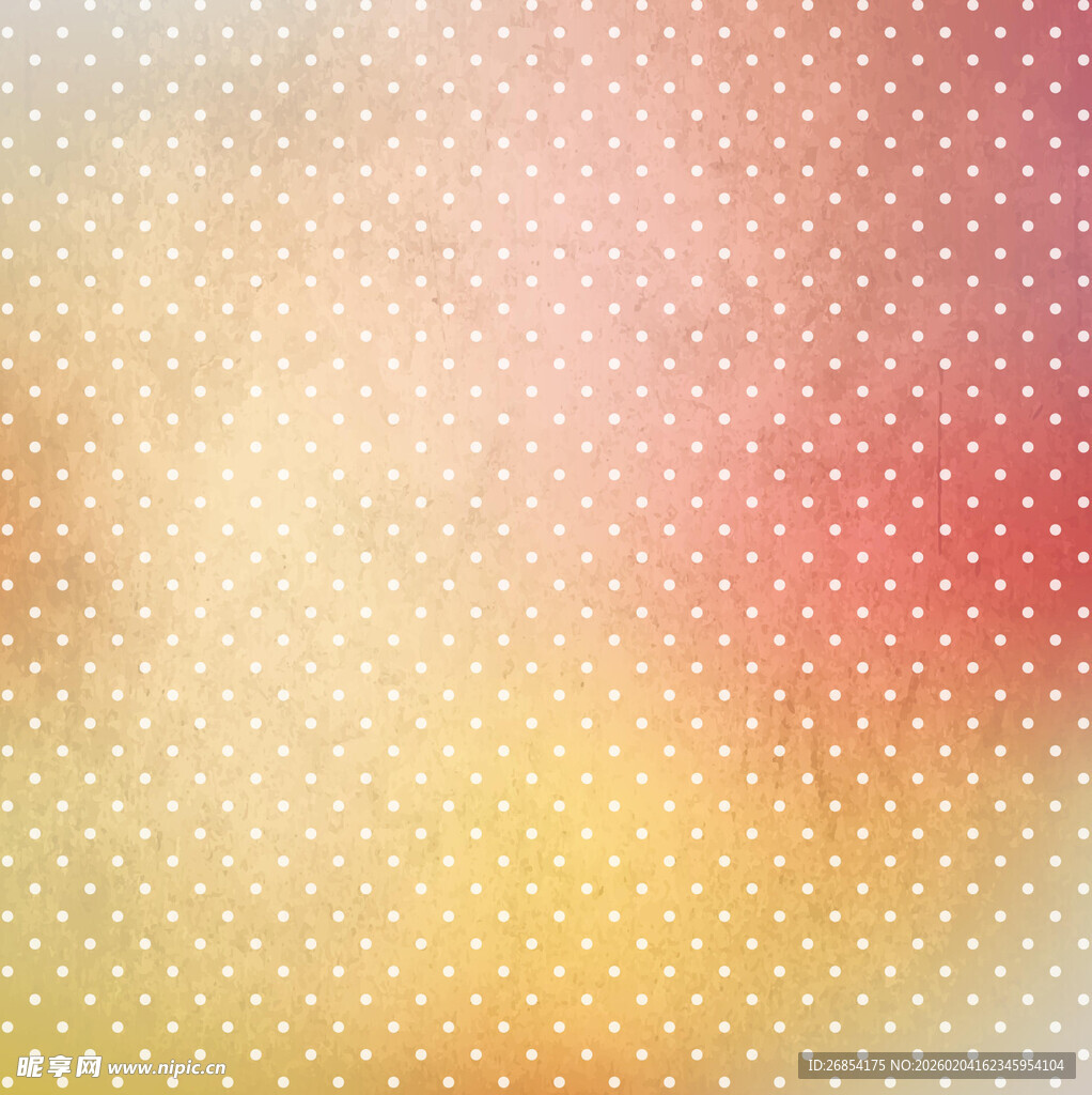 梦幻渐变波点背景图