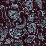 复古佩斯利花纹图案