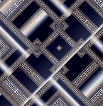 几何图案复古风无缝纹理