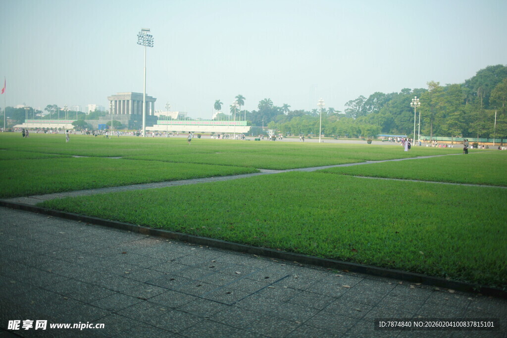 越南绿茵场地 户外运动好去处
