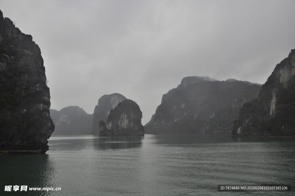 越南海上喀斯特地貌景观
