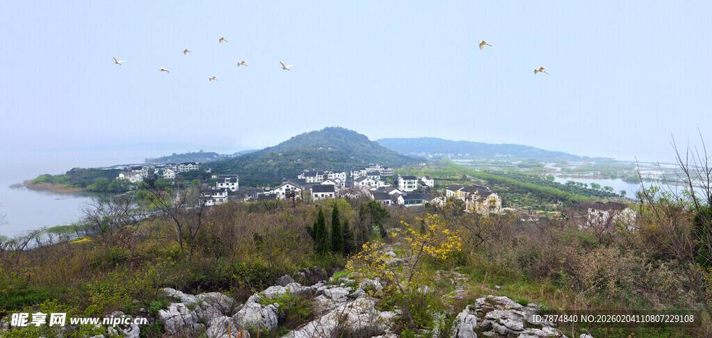 山海风光远眺美景