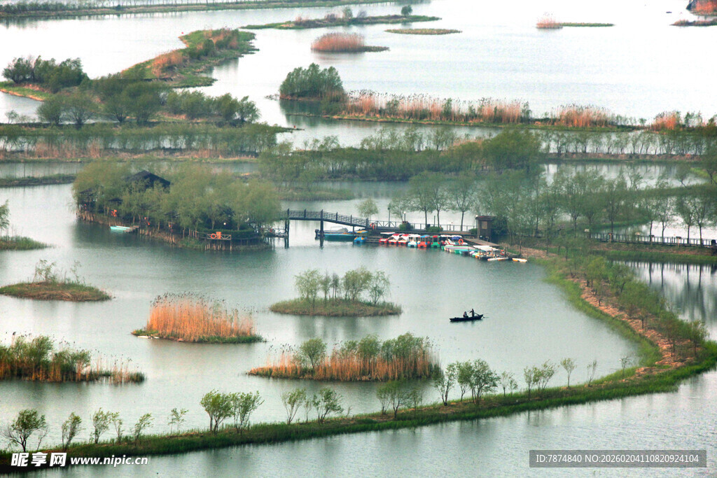 水上生态景观风光