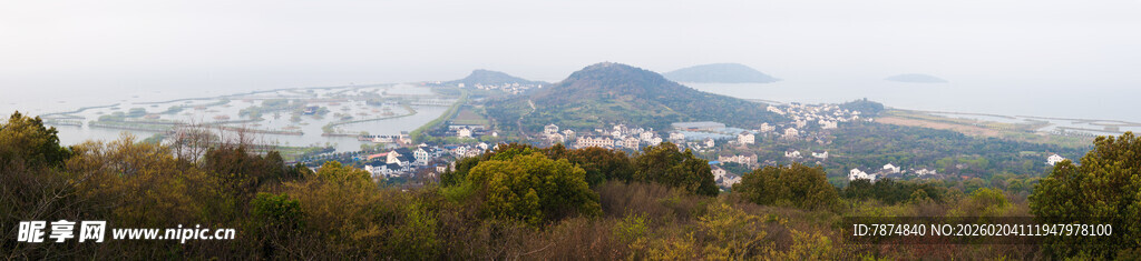 越南秋日山间美景