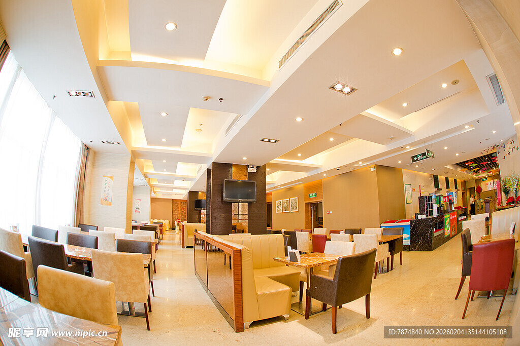 现代风格温馨餐厅室内景