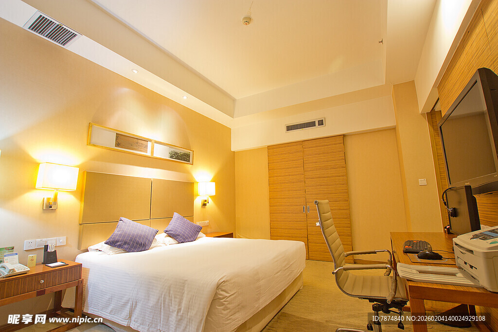 温馨舒适的酒店客房