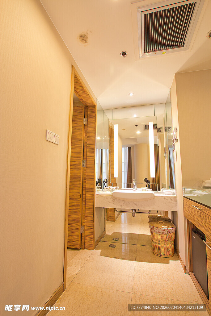 现代简约风格室内走廊空间