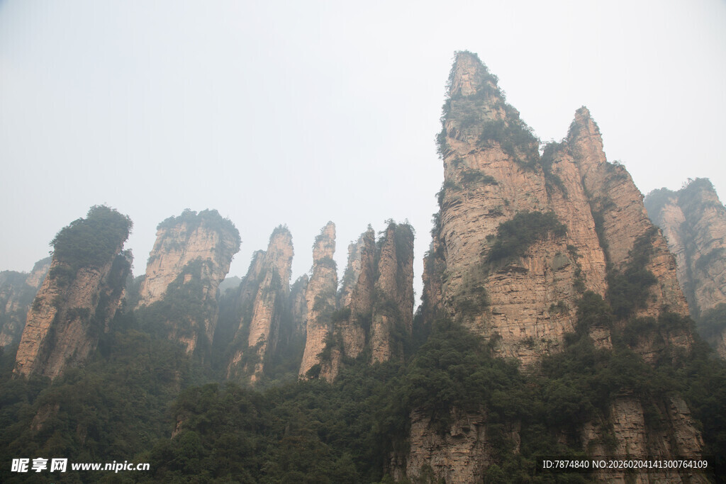 张家界奇峰异石景观