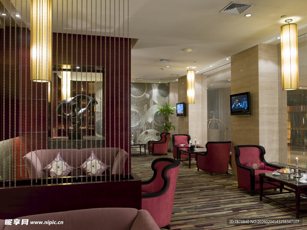 豪华舒适的室内休闲空间