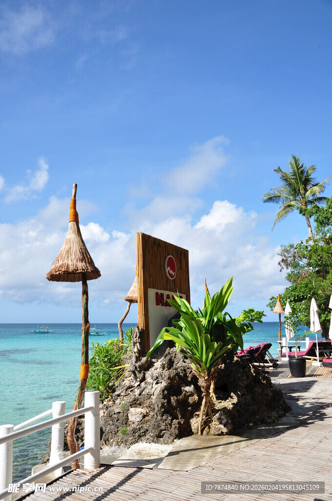 海边度假胜地美丽景致