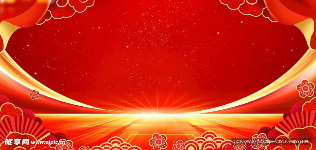 喜庆红色背景