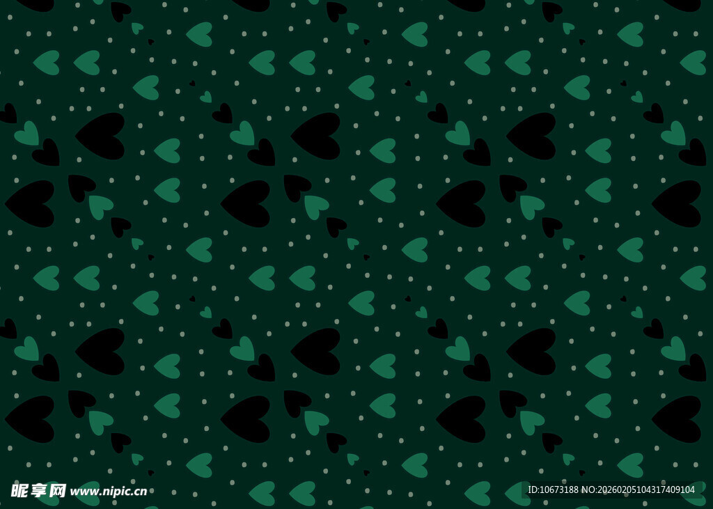 深绿底黑色斑点纹理图案