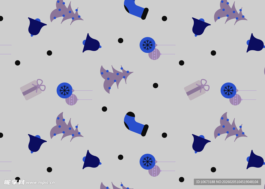 多彩卡通图案背景纹理