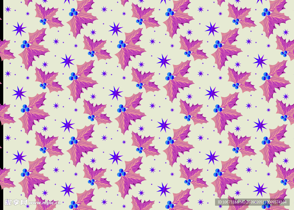 蝴蝶花朵图案背景纹理