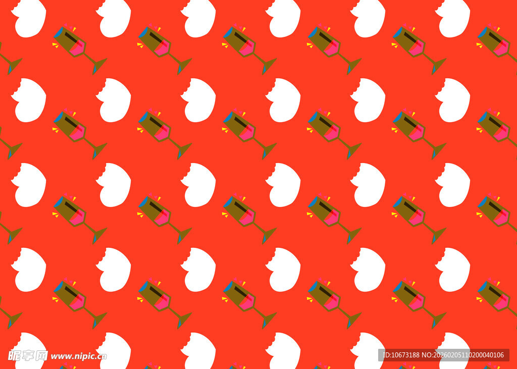 圣诞主题红色图案背景