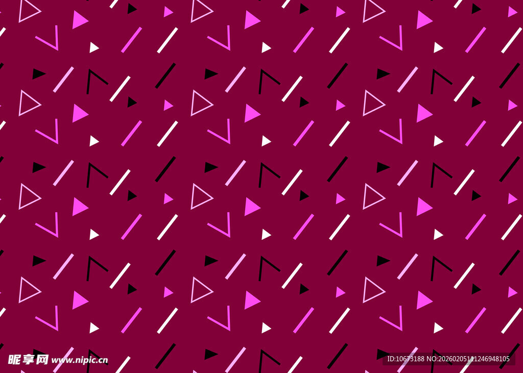 粉色几何图案背景纹理