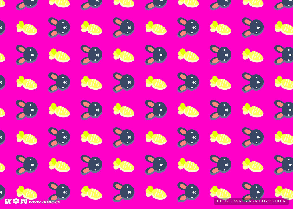 粉色底水果图案背景