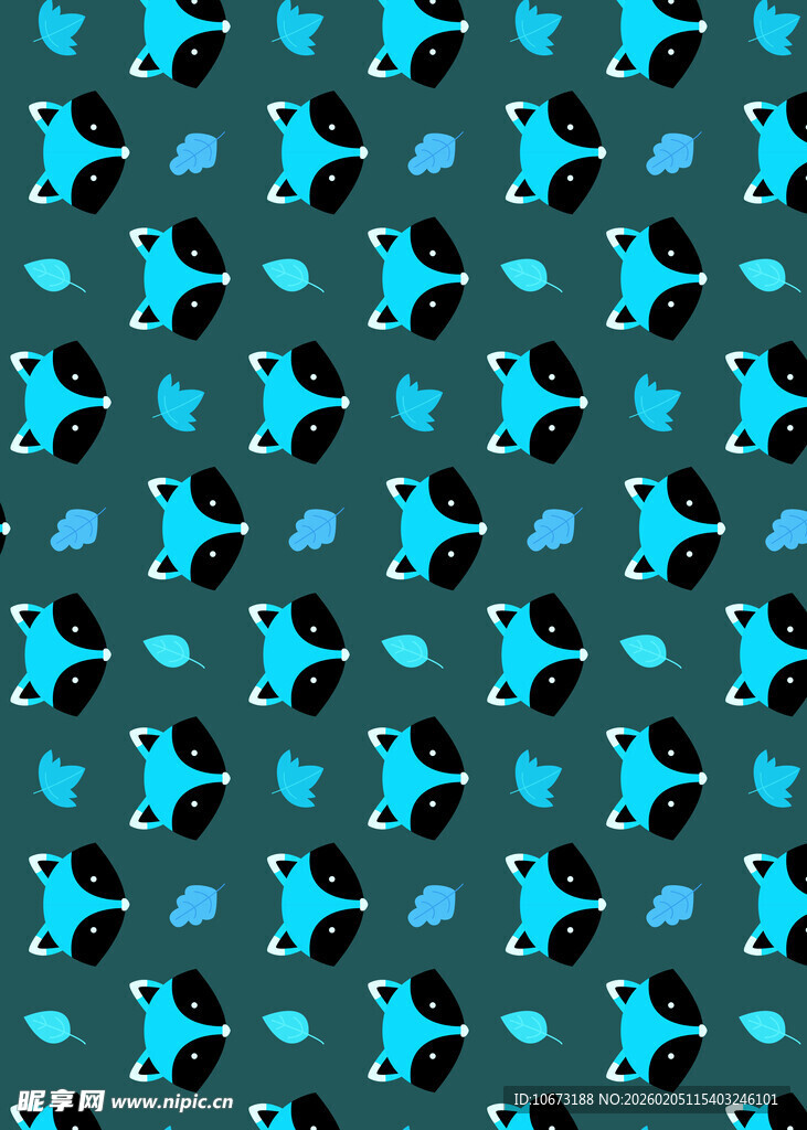 蓝黑几何图案背景纹理