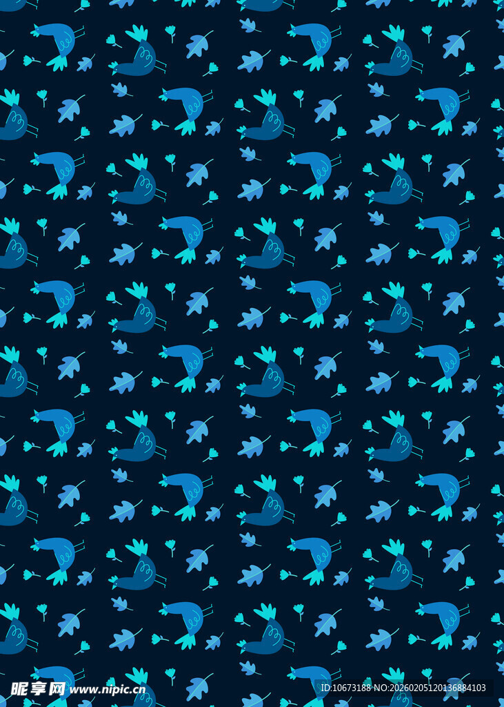 深蓝色几何图案纹理背景