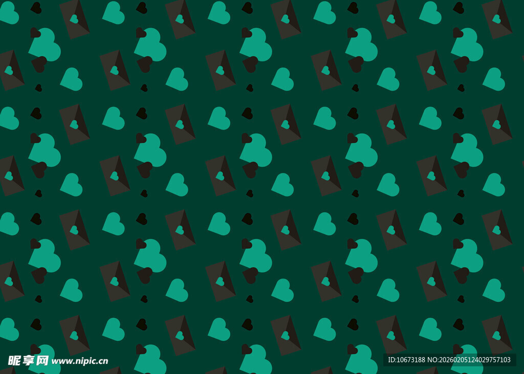 绿色圣诞树图案背景