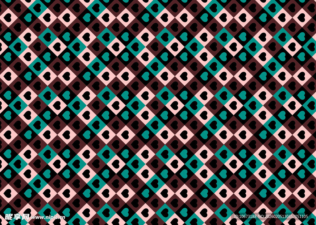 几何图案拼贴背景纹理