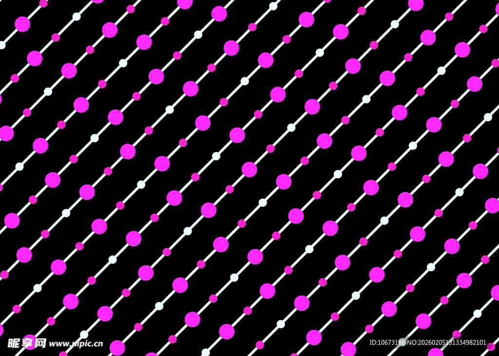 紫黑条纹点状几何图案