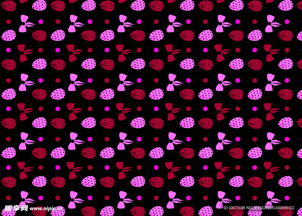 多彩圆点图案背景