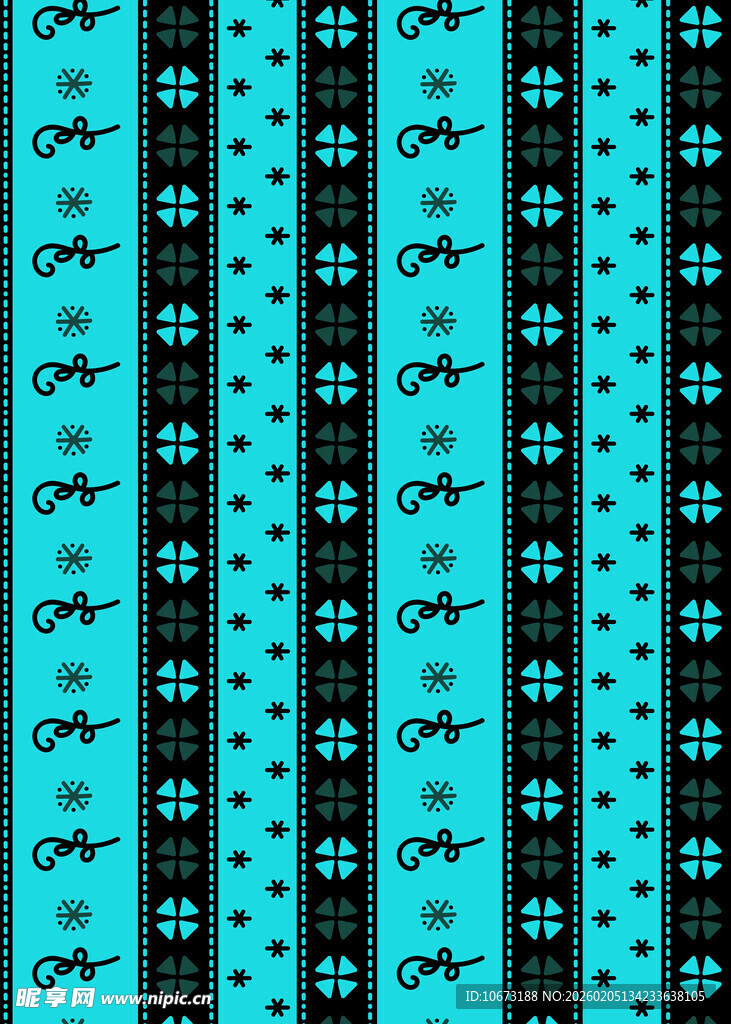 蓝黑条纹图案背景设计