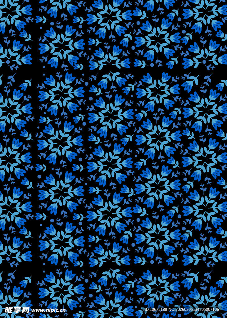 蓝色星点图案纹理背景