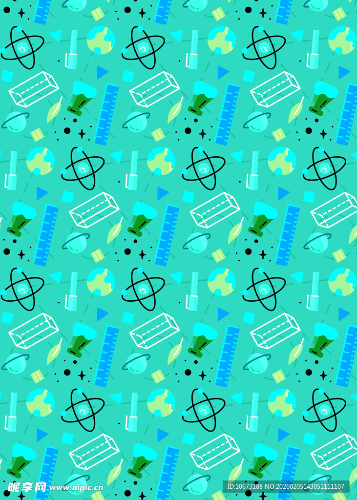 清新环保主题图案背景