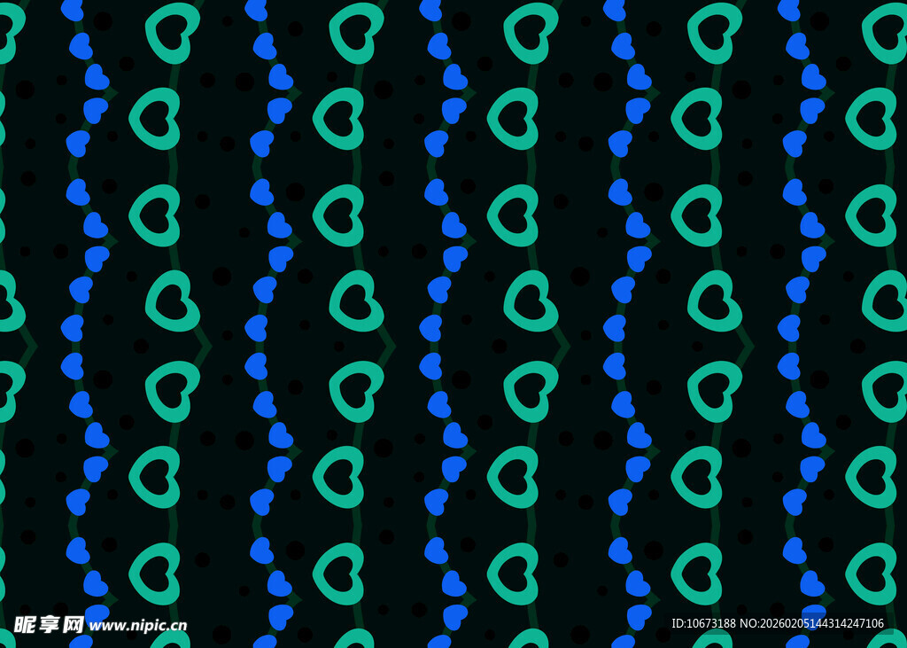 几何环形图案背景设计