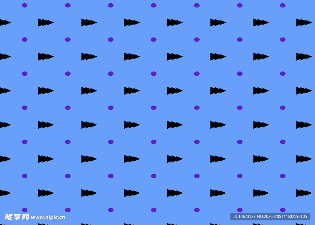 蓝色底纹带黑色图案背景