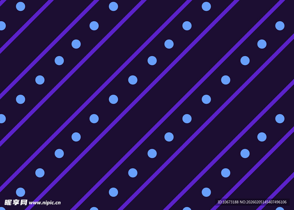 紫色条纹波点几何图案