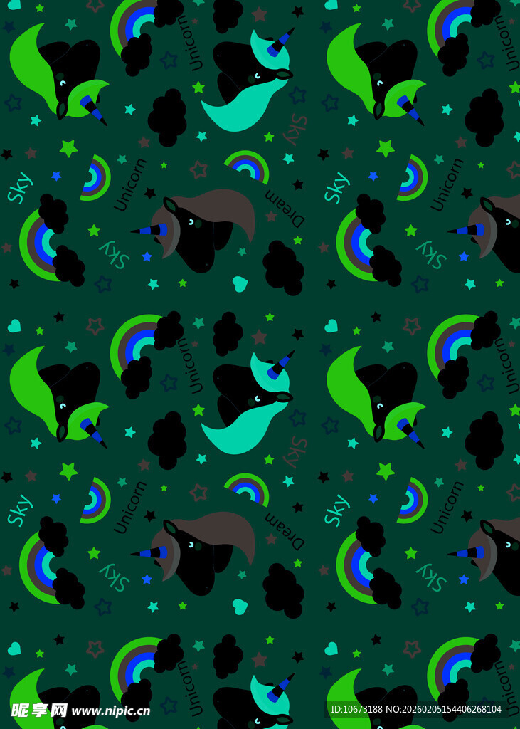 孔雀羽毛图案的多彩背景