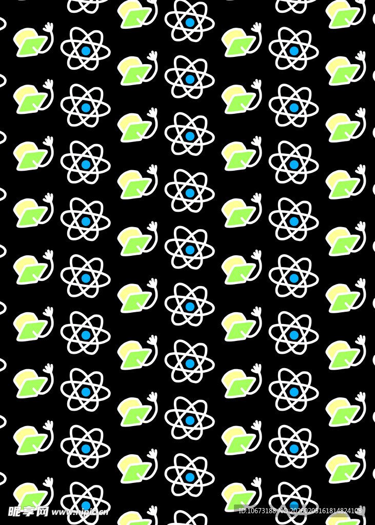 足球图案黑色背景纹理