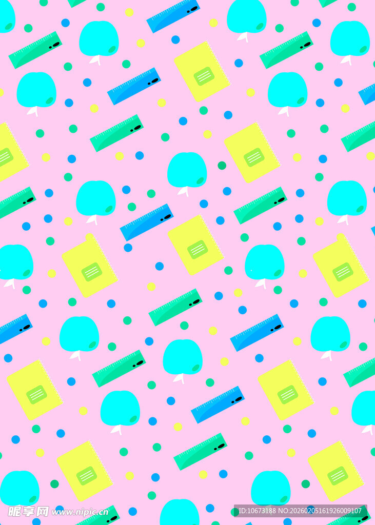 粉色系几何图案背景