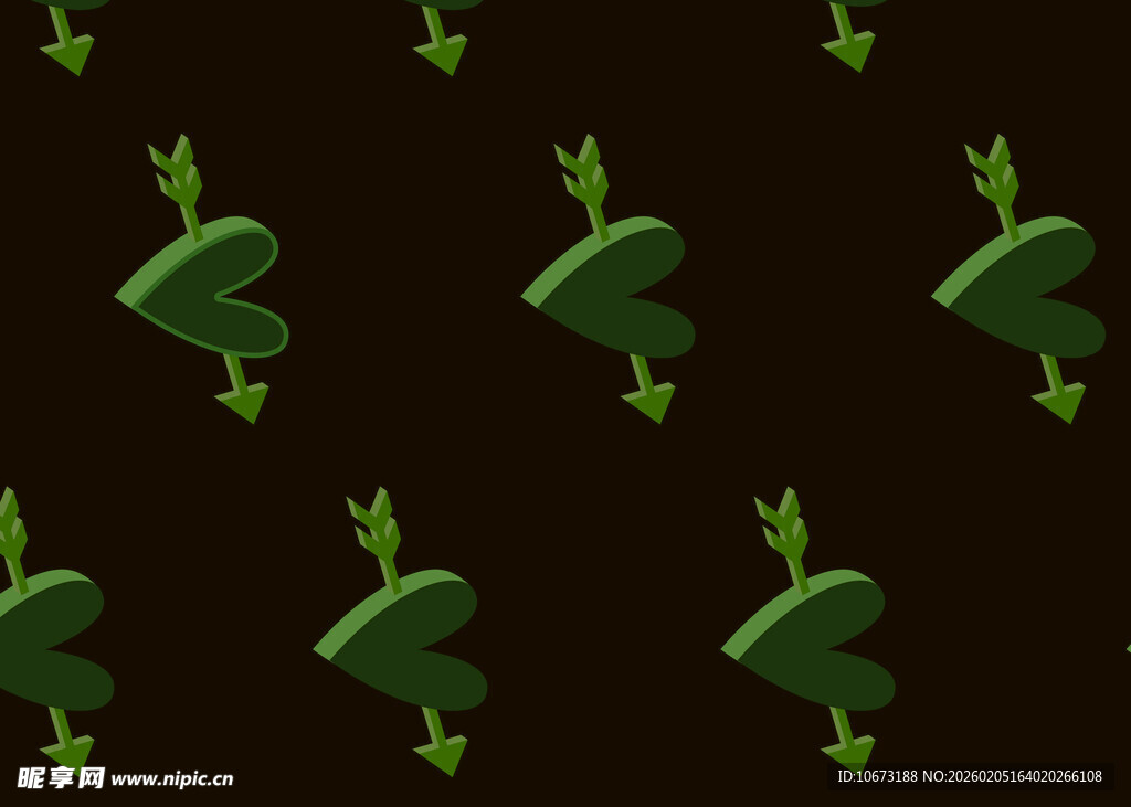 绿色卡通萝卜图案背景