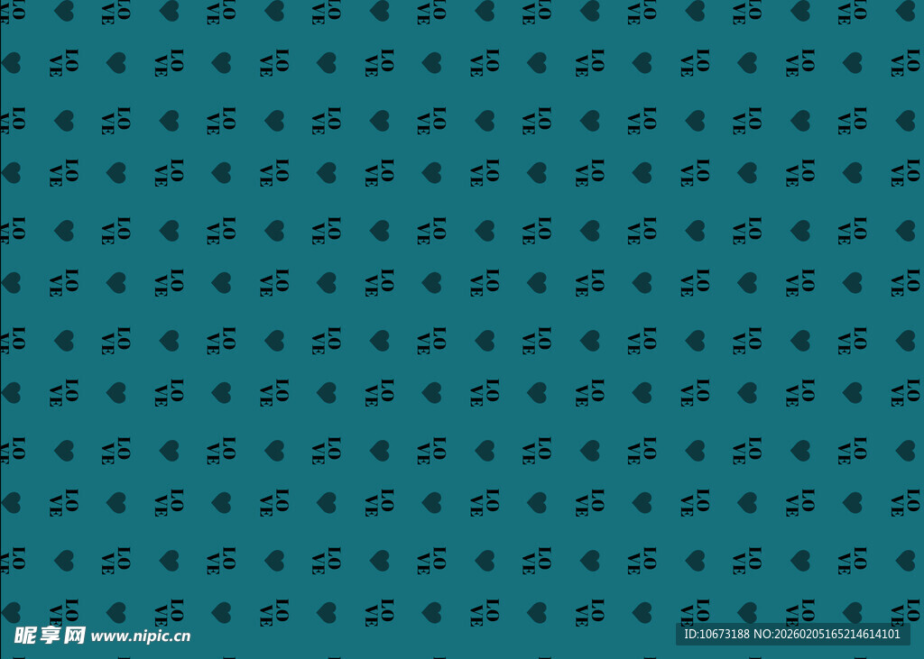 蓝绿色数字纹理背景图