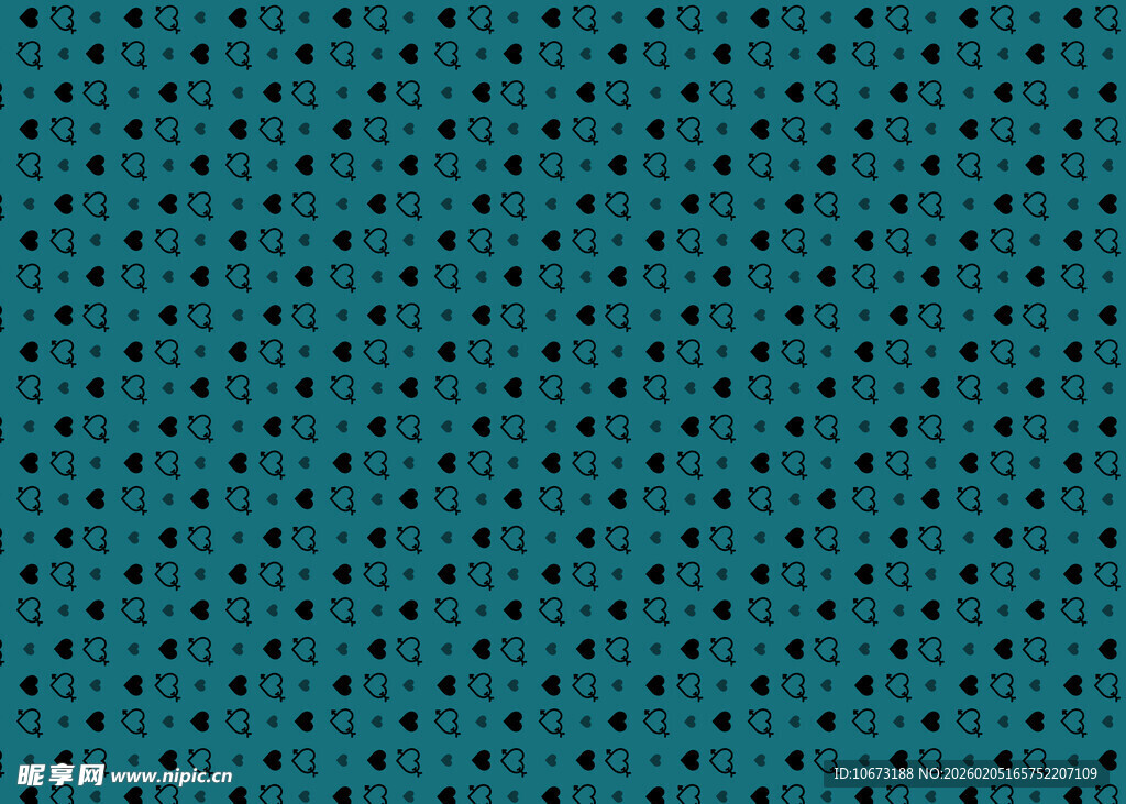 蓝绿色波点纹理背景图