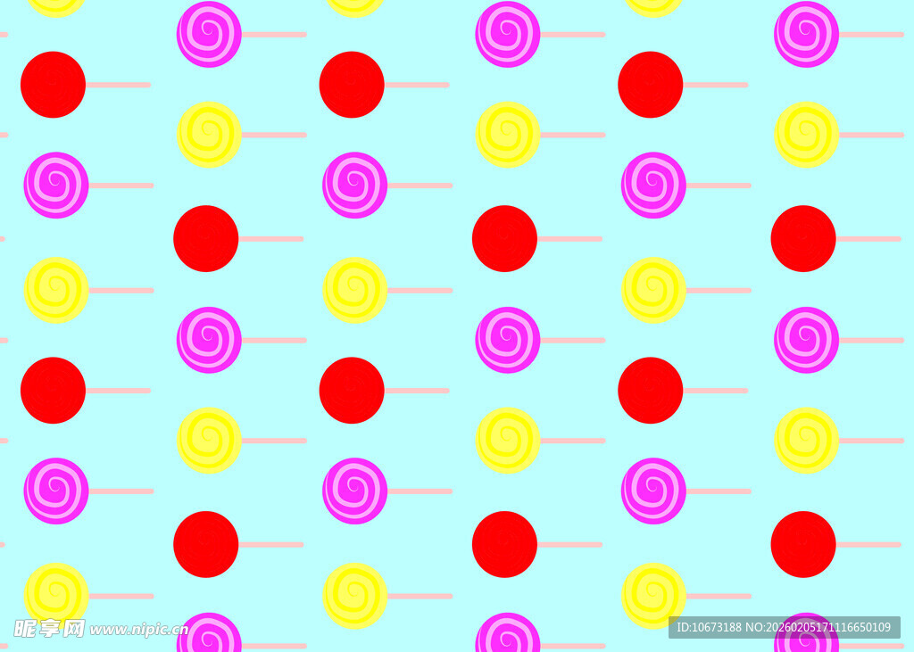 彩色圆点图案背景