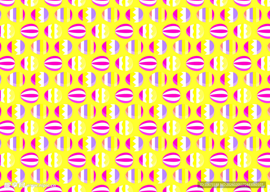 多彩嘴唇图案背景纹理