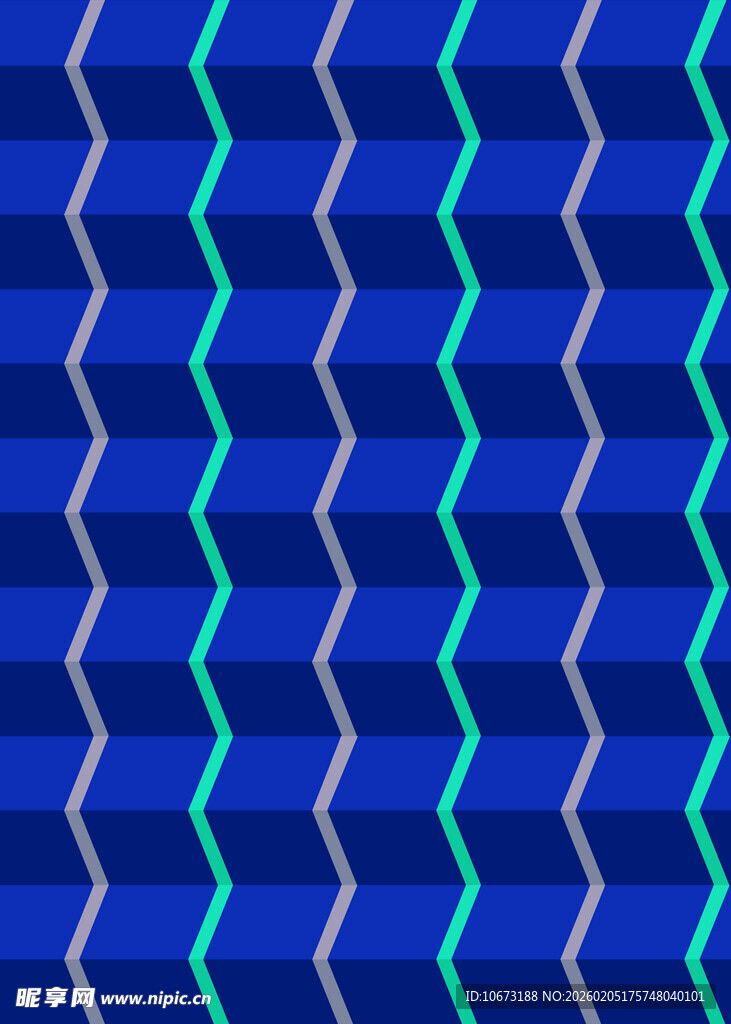 蓝色几何动态线条图案