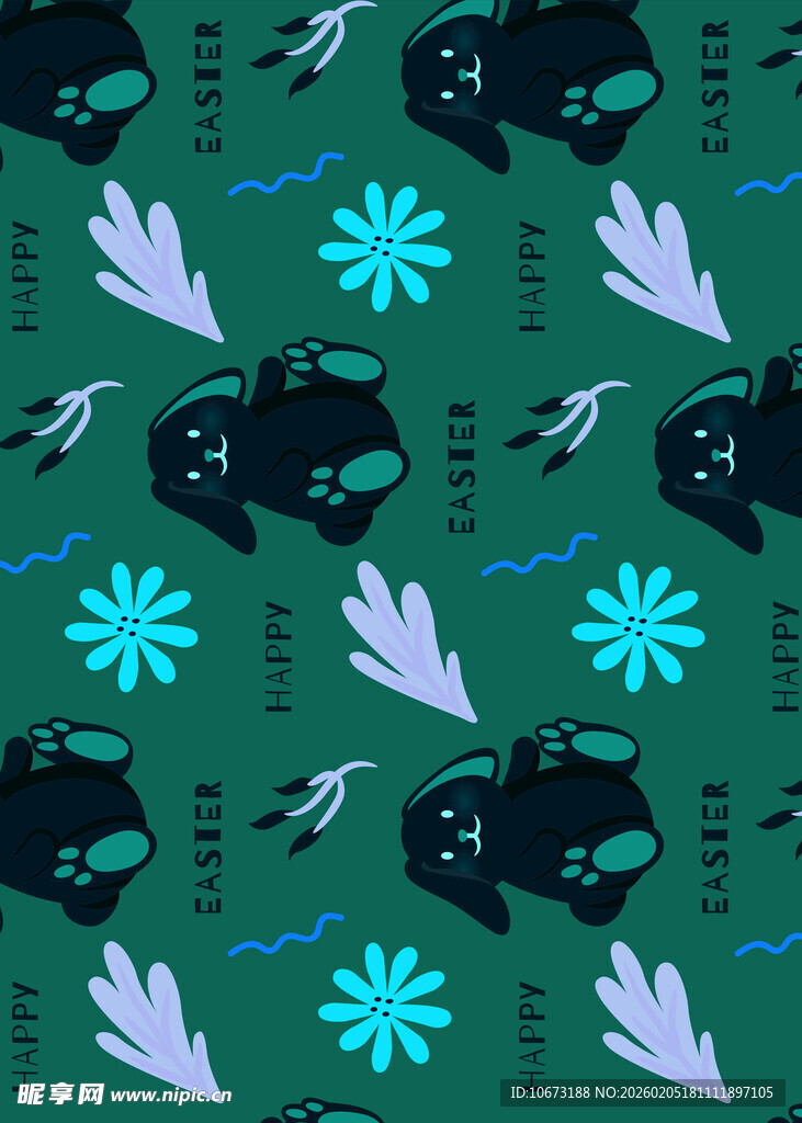 深海元素几何图案背景