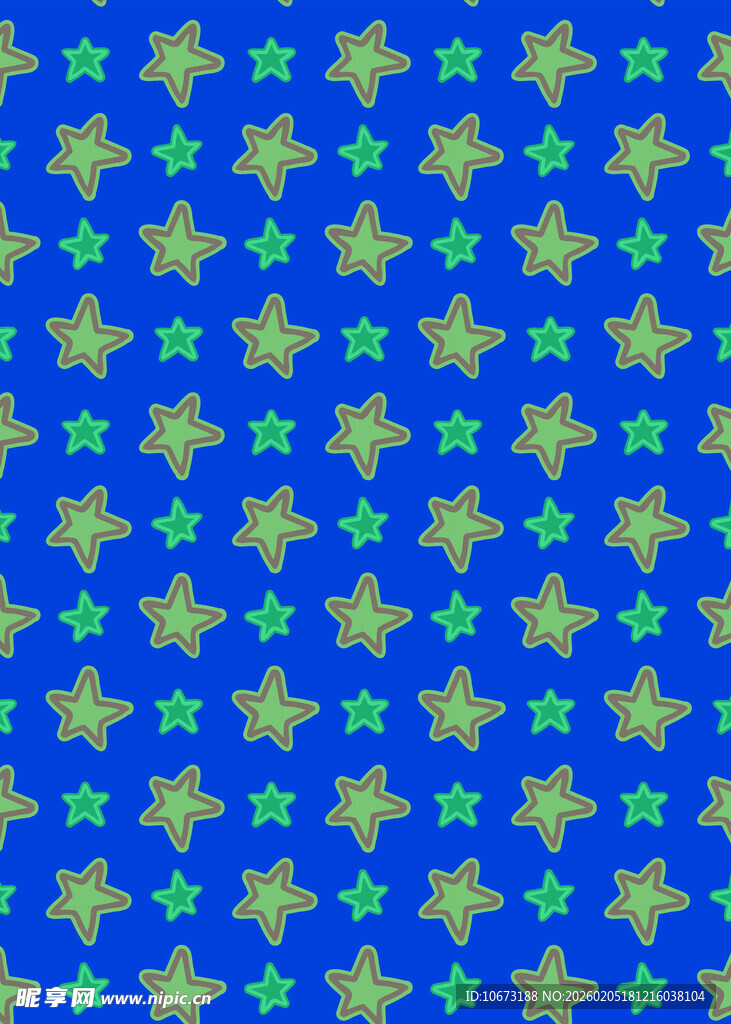 蓝色底纹星星图案背景