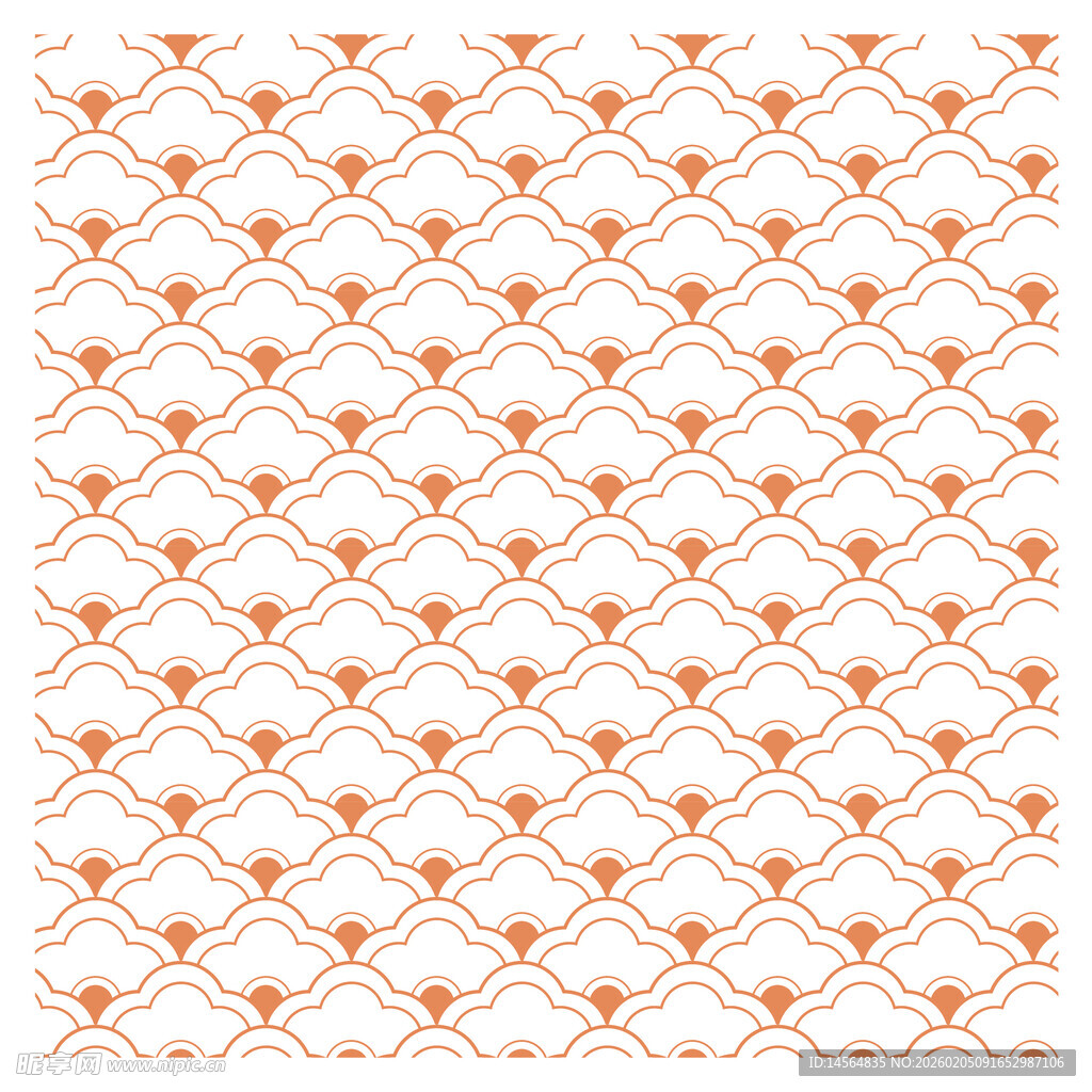 无线延续中国传统祥 无缝背景