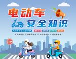 电动车安全展板