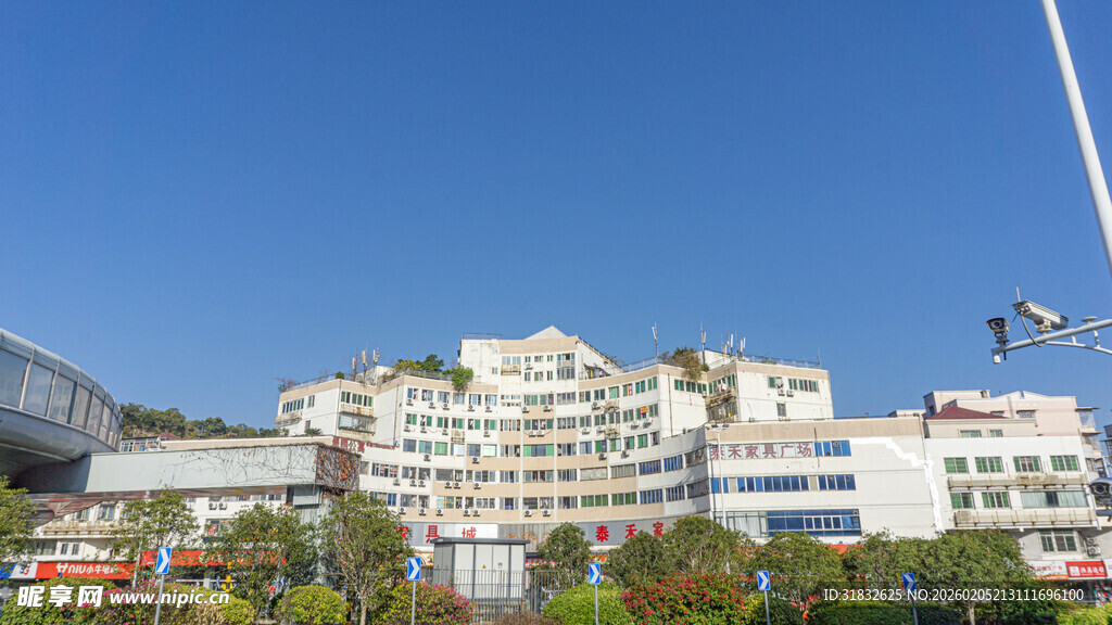 城市中的现代化建筑群