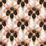 粉色花朵图案纹理背景