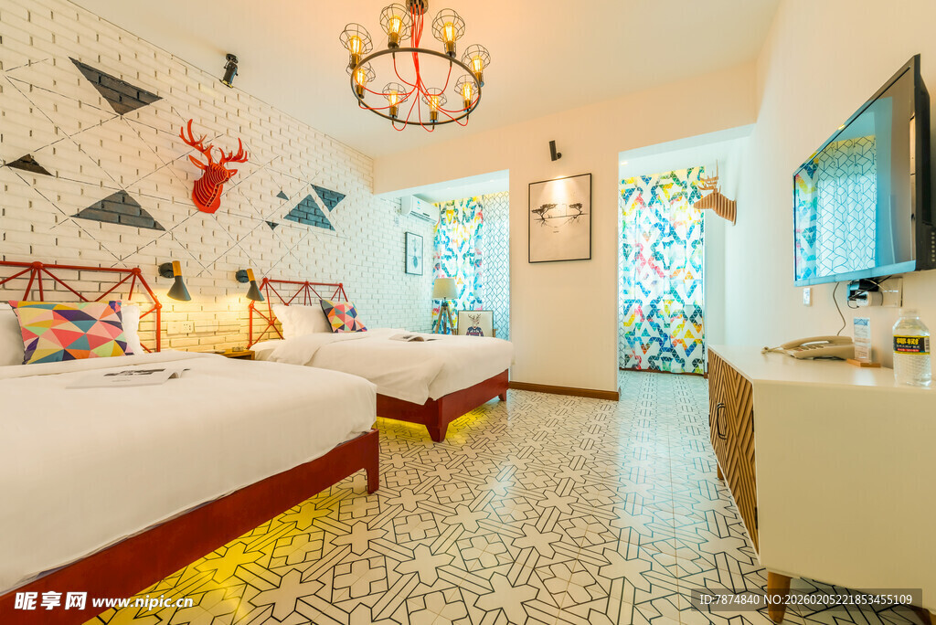 三亚童趣主题儿童房温馨布置